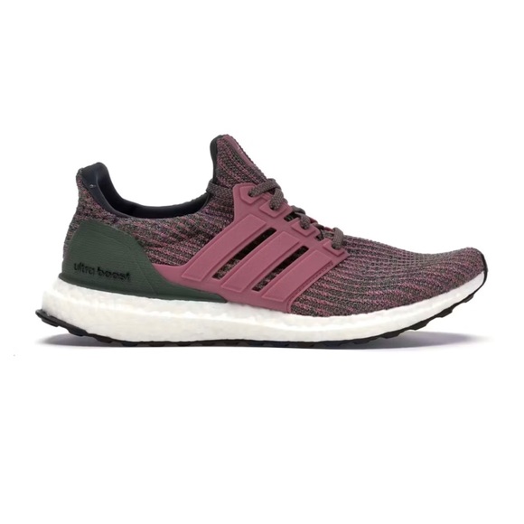 adidas Shoes - Adidas pink olive green ultraboost ultra boost DNA knit lace up sneakers shoes